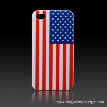 USA Flag Smooth Plastic Hard Skin Case Cover for iPhone